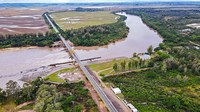 DNIT assegura travessia gratuita do Rio Jacuí durante interrupção do tráfego na Ponte do Fandango