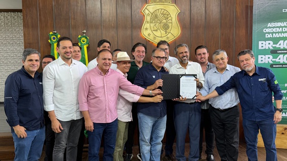 DNIT assina ordem de serviço