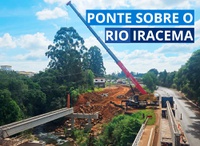 DNIT avança com a construção de vias marginais na Travessia Urbana de Maravilha, na BR-282/SC