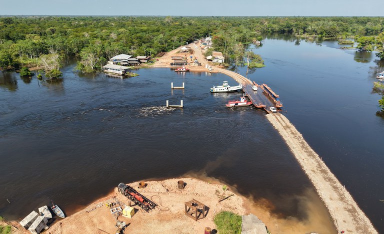 Nova ponte terá 210 metros de comprimento