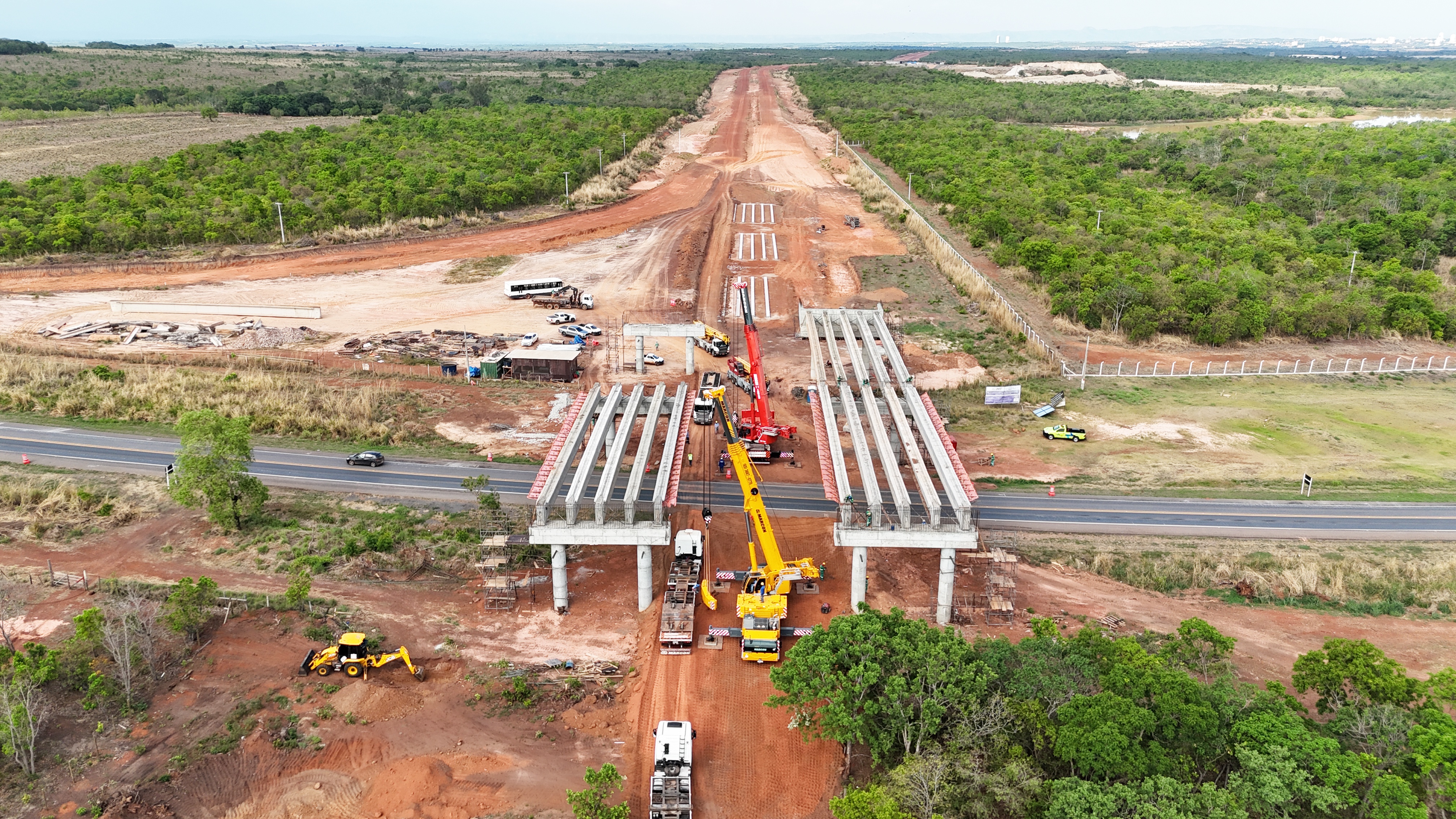 Obras do Contorno Norte de Cuiabá