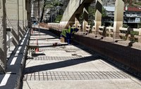 DNIT avança com obras de reabilitação da Ponte Ernesto Dornelles, na BR-470/RS