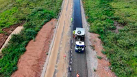 DNIT avança com serviços de recuperação na BR-425, em Rondônia
