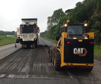 DNIT avança na restauração da BR-476/PR e garante mais fluidez e durabilidade à rodovia