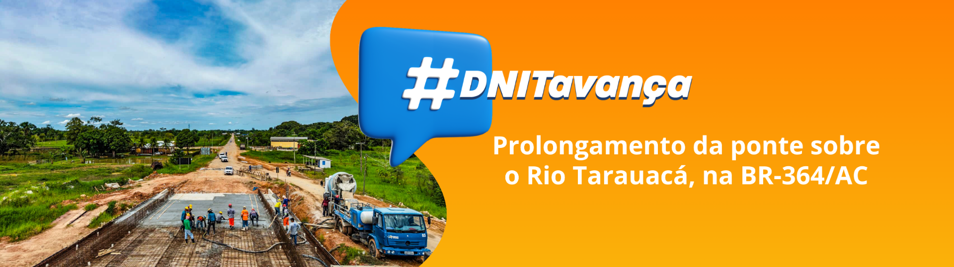 Estrutura é essencial para a ligação entre municípios do Vale do Juruá, com a capital Rio Branco e o restante do país