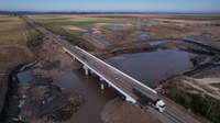 DNIT conclui reforço estrutural e libera trânsito na ponte sobre a várzea do rio Toropi, na BR-287/RS
