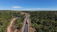 DNIT conclui restauração e reforça sinalização em 21 quilômetros da rodovia BR-364 em Mato Grosso