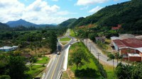 DNIT conclui trevo de acesso ao distrito industrial de Corupá, em Santa Catarina