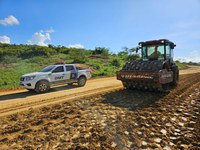 DNIT e Exército avançam na pavimentação da BR-367, em Minas Gerais