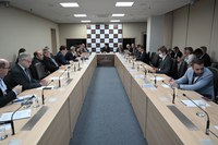 DNIT e Ministério da Infraestrutura se reúnem com bancada federal de Santa Catarina para tratar de rodovias do Estado