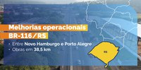 DNIT entrega complexo viário na BR -116/RS, em Esteio