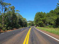 DNIT entrega faixa adicional na BR 392/RS, entre Cerro Largo e Cruz Alta