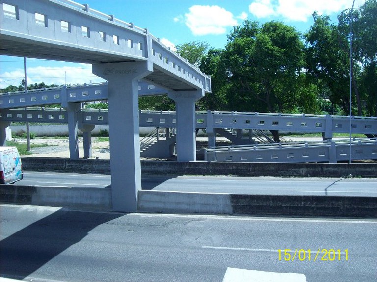 DNIT entrega passarela na BR-101 na Paraíba 