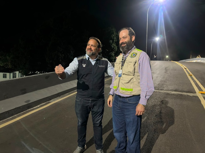 DNIT entrega viaduto rodoviário em Barra Mansa