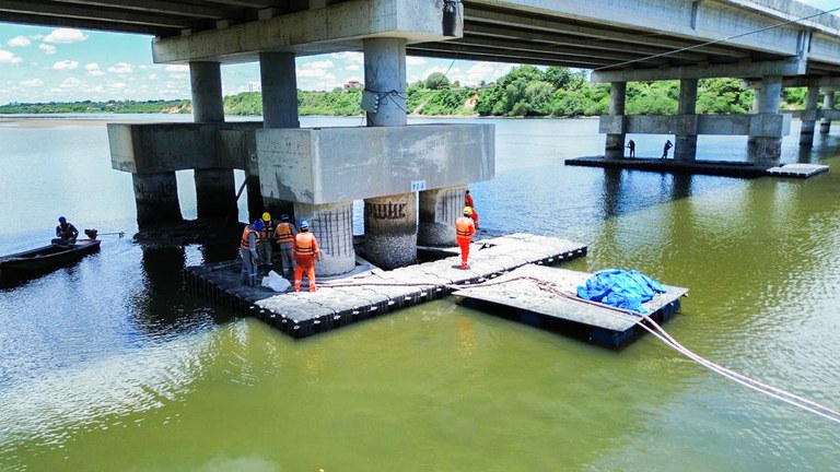Objetivo da intervenção é reforçar a estrutura