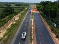 DNIT executa serviços na BR-316/PA e melhora o acesso à capital Belém