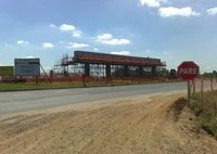 DNIT finaliza colocação de vigas para primeira interseção da Rodovia do Parque