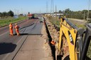 Iniciada obra no Contorno Sul de Curitiba