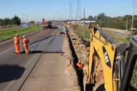 Iniciada obra no Contorno Sul de Curitiba