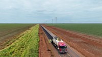 DNIT intensifica obras na BR-364/MT, estratégica para o agronegócio de Mato Grosso