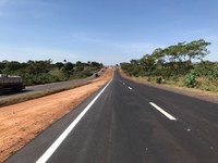 Mais seis quilômetros duplicados são liberados nas obras da BR-163/364/ em Mato Grosso