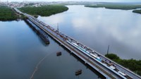 DNIT libera mais uma faixa de tráfego na Ponte de Igapó, no Rio Grande do Norte