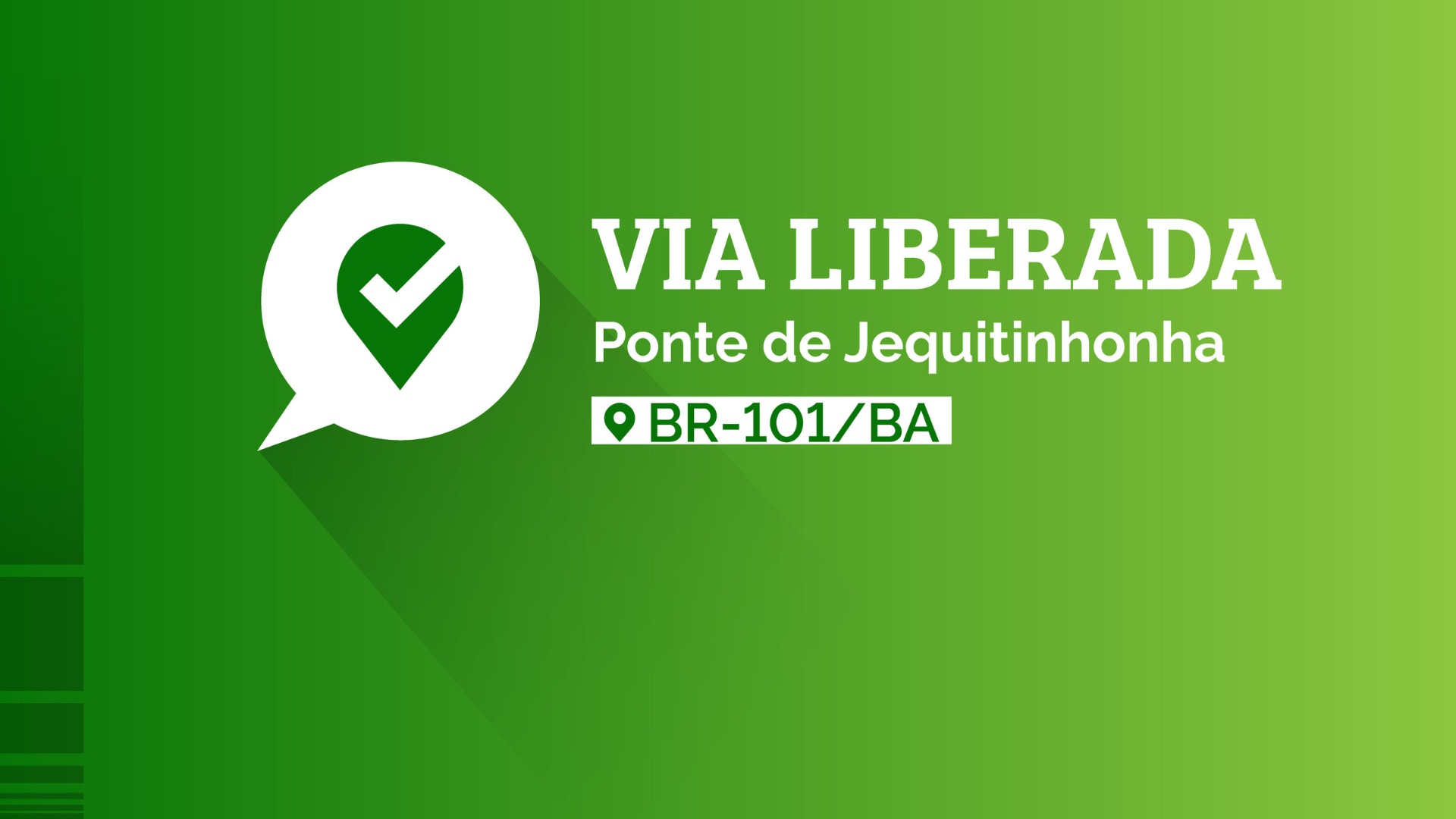 Veículos com PBT até 33 toneladas já podem utilizar a estrutura, que recebeu serviços de reabilitação