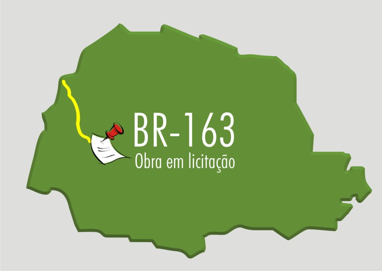 DNIT licita restauração da BR-163 no Oeste do Paraná