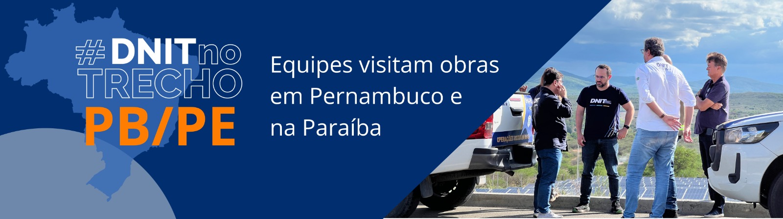 Equipe passou por importantes rodovias dos dois estados e acompanhou obras de construção e de manutenção rodoviária