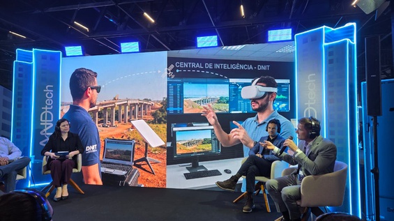 Representando o DNIT, o engenheiro Julio Cesar Donelli Pellizzon