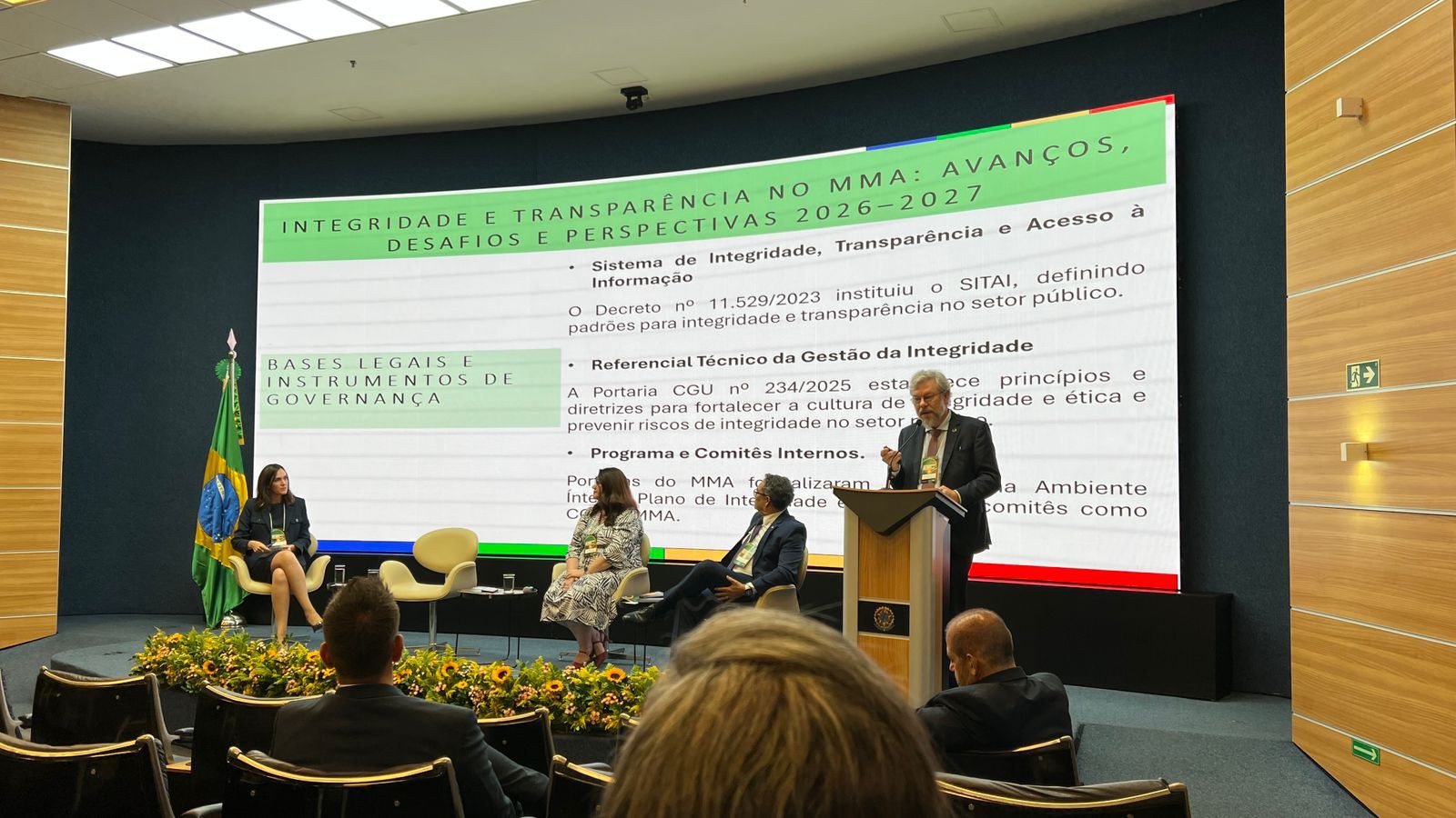 Evento de integridade no serviço público