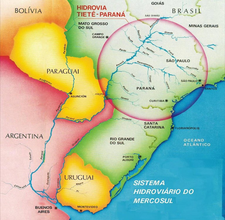 DNIT participa de seminário sobre hidrovia Paraná–Tietê no Ministério dos Transportes