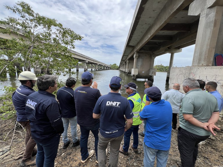 Vistoria na ponte de Aracati/CE