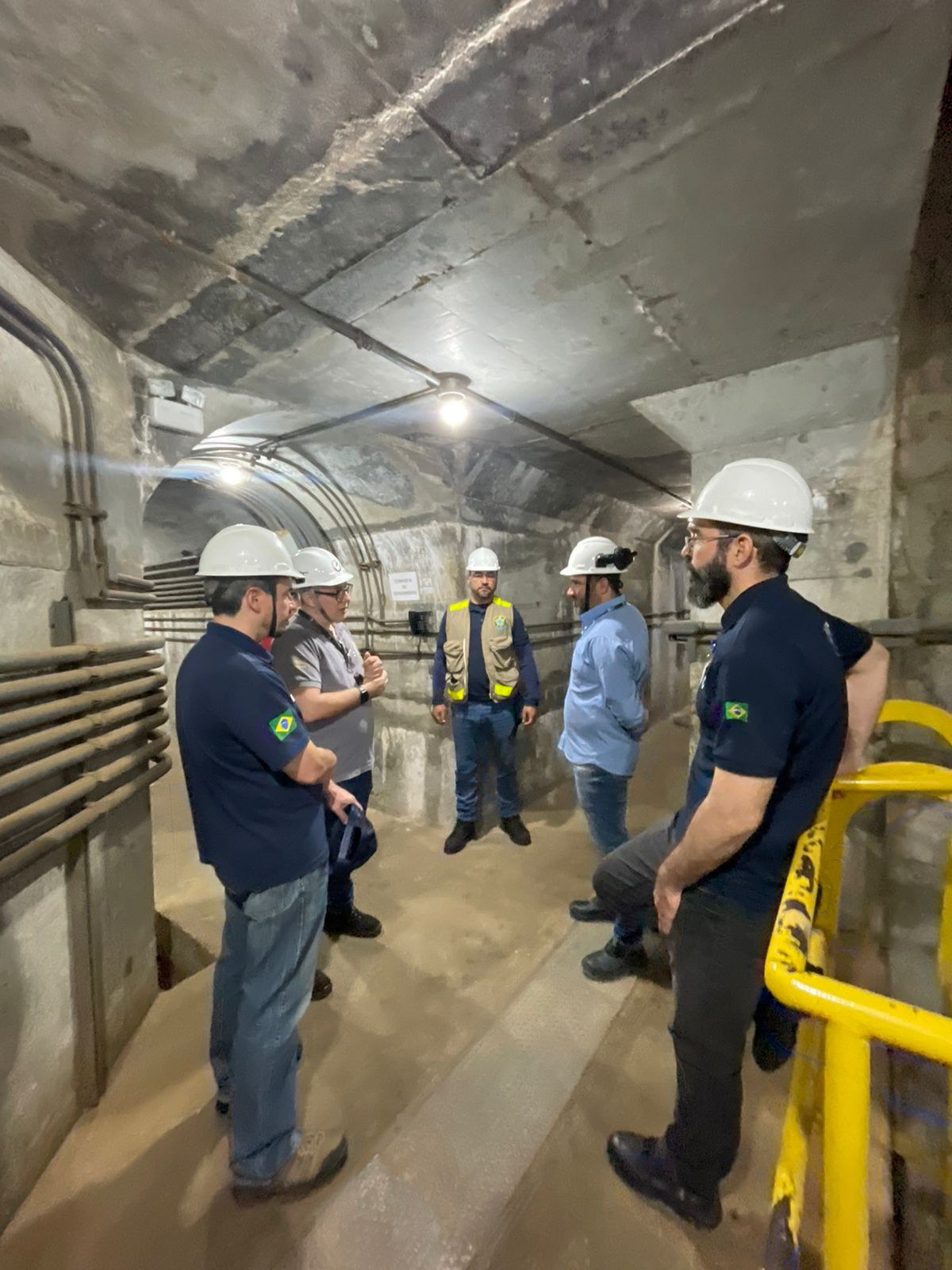 Inspeção na Eclusa de Sobradinho