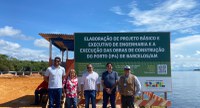 DNIT realiza vistoria nas obras da IP4 de Barcelos, no Amazonas