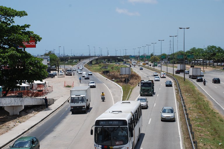 Contorno de Recife recebe obras de restauração