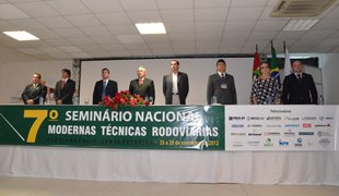 DNIT tem participação no 7º Seminário Nacional Modernas Técnicas Rodoviárias