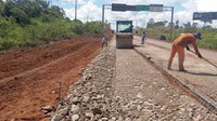 DNIT trabalha na construção de terceira faixa na BR-364/RO