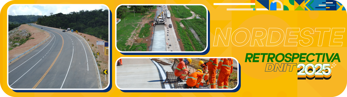 Governo Federal aplicou, ao longo de 2025, mais de R$ 3 bilhões em cerca de 22 mil quilômetros de rodovias