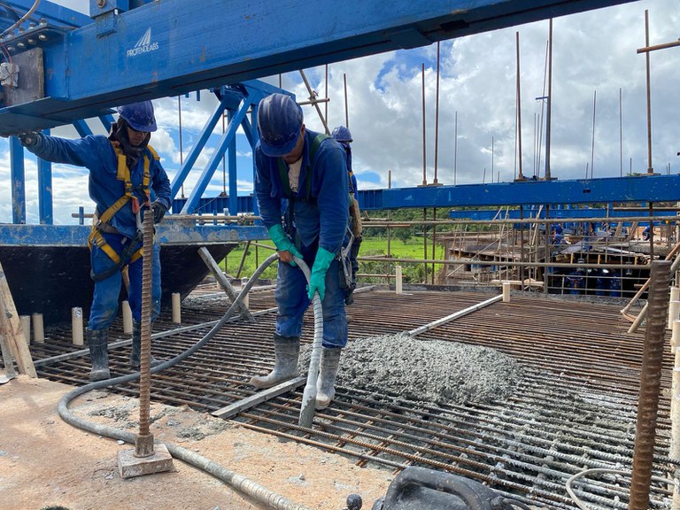 Serviços do DNIT no Contorno de Jataí