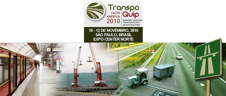 Feira reunirá expositores das indústrias de infraestrutura para transporte em São Paulo