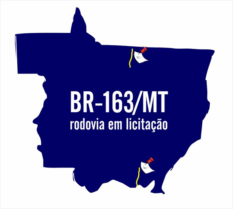 Licitação de recuperação de 230 quilômetros da BR-163 começa nesta segunda-feira (16)