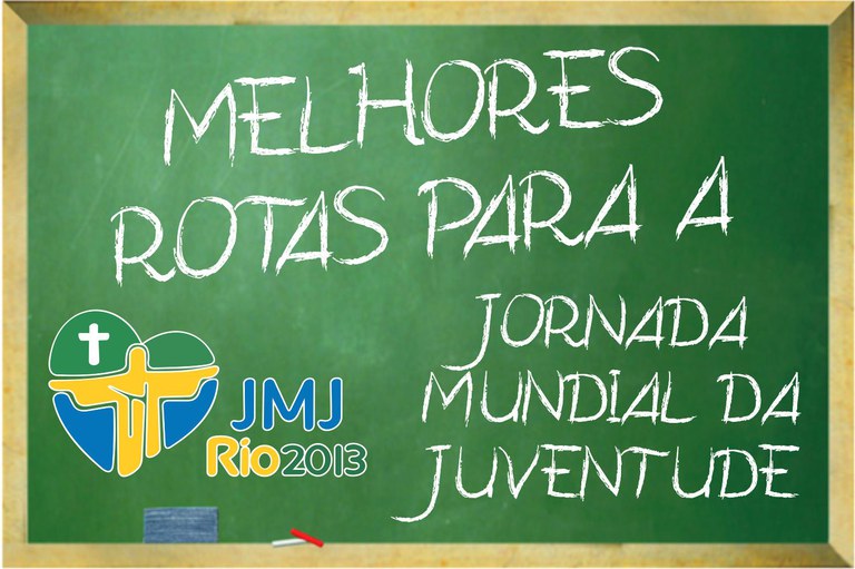 Ministério dos Transportes recomenda rotas federais preferenciais para as viagens rumo à JMJ