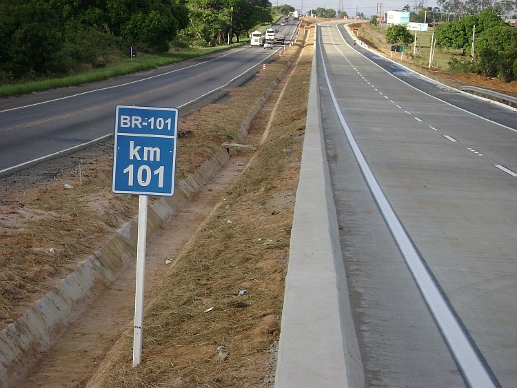 Ministro dos Transportes e diretor do DNIT vistoriam obras da BR-101/NE