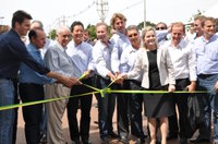 Ministro dos Transportes entrega trecho da BR-163 no Paraná