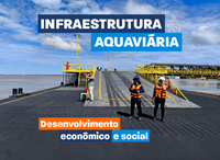 No Amazonas, DNIT vistoria obras aquaviárias