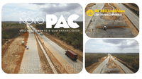 No Ceará, duplicação de 24 quilômetros da BR-222 está em fase de conclusão