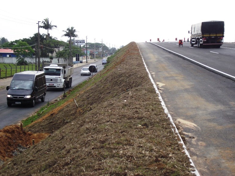Nova passagem inferior é liberada na BR-101 em Sombrio/SC