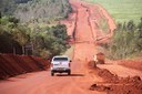 Obras em ritmo intenso na Estrada Boiadeira no Paraná