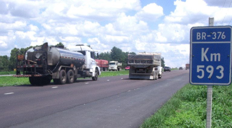 Obras melhoram Contorno Sul de Curitiba